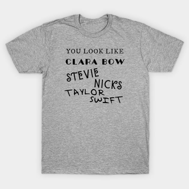 Clara Bow T-Shirt by Likeable Design